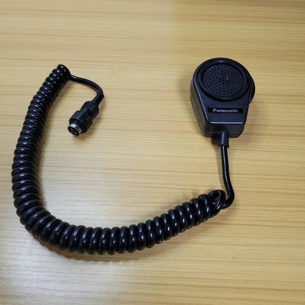Vintage Panasonic Hand Held CB Radio Speaker Microphone 5 Pin Imp 600 Rjm131za
